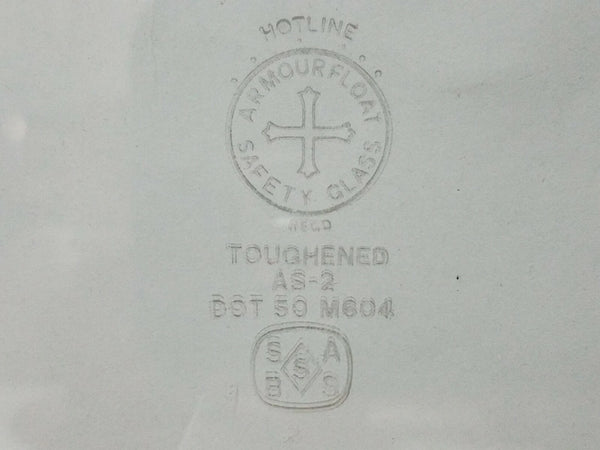 Back Glass, fits 1977-1979 Nissan / Datsun 200SX 2 Door Coupe, NOS, Heated