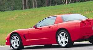 1999 - 2004 Corvette 2 Door Hardtop Rear Back Glass, Heated